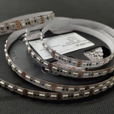 5M SMD4040 14.4W/M 주도하는 신축성 스트립은 하얀 코티드 와이어 DC24V에 상심합니다