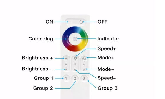 3CHx5A 터치는 착색 현명한 RGB 투야 APP 와이파이로 광선 제어를 주도했습니다