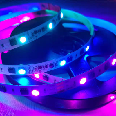 탄력적이어서 변하는 6 내지 36V 15M 5050 RGB 현명한 주도하는 음악 빛 빛 음악 동기화 색