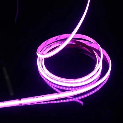 900Lumen/M 고밀도 Cob는 신축성 스트립 Rgb 빛 탄력적 24V를 이끌었습니다