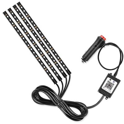 SMD 5050 RGB 개조형 차 빛은 주도하는 자동차 내부 장식 대기 빛을 램프를 갖춥니다