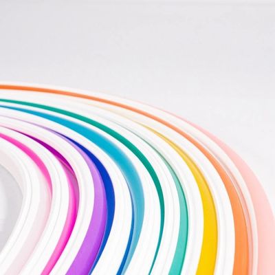 다중-컬러 탄력적 실리콘 LED 네온 광 관습 튜브 빛은 6 밀리미터 8 밀리미터 10 밀리미터 6500k에 서명합니다