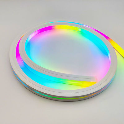 주소 지정 가능형  실리콘 12v 플렉스 5m 네온사인 광띠 꿈 색깔 RGB 16 Ｘ 16MM DIY 워드