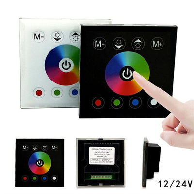 현명한 44 키 RGB LED 광선 제어는 Rf 리모콘과 제어기에게 12V 24V를 보내게 했습니다