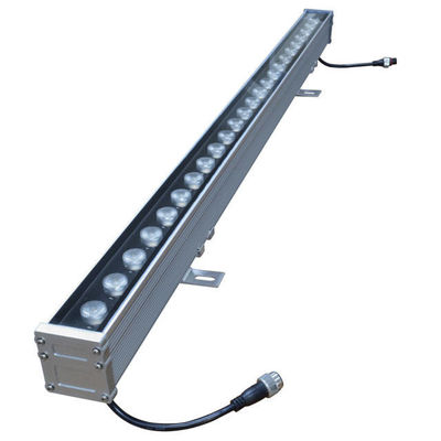 24V RGB는 벽에 설치하는 세척기 빛 Ip67 DMX512 야외 선 건축학 스포트라이트를 이끌었습니다