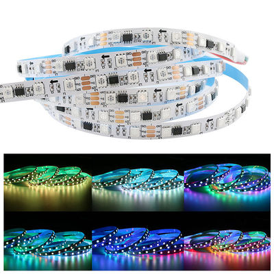 주도하는 스트립 라이트를 추적하는 SK6812 5050 주도하는 스트립 WS2811IC 탄력적 현명한 꿈 색