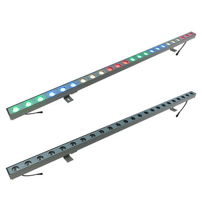 DC24V IP65 24W는 RGB RGBW 프로그램 가능한 Rgb 크리스마스 등불을 밝히는 DMX를 이끌었습니다