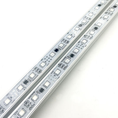 48leds/M 디지털은 DMX 점등 스트립 RGB 프로그램 가능한 led 라이트닝 바를 이끌었습니다