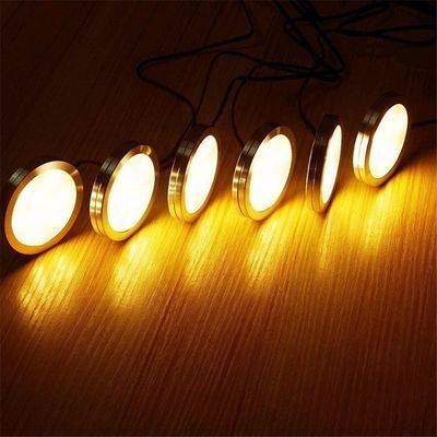 사설 고문단 LED 라이트 캐비넷 내부 벽부착 조명등 DC12V 2.5W 하에 LED 퍽