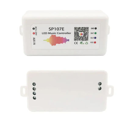 앱 블루투스 Rgb는 화소 광띠 WS2812B WS2811 SP107E를 위한 음악 제어기를 이끌었습니다