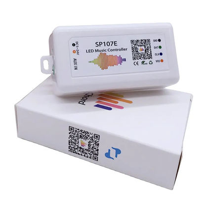 앱 블루투스 Rgb는 화소 광띠 WS2812B WS2811 SP107E를 위한 음악 제어기를 이끌었습니다