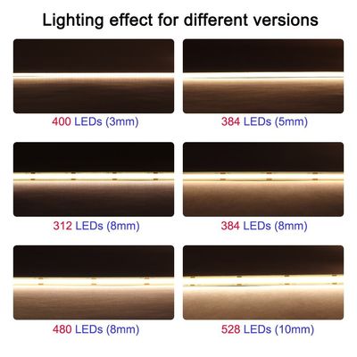 8 밀리미터 10 밀리미터 3000k LED 라이트 탄력적 LED COB CRI 90 얼음 빨간색 녹 황은 냉백색을 따뜻하게 합니다