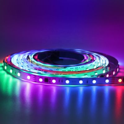 주소 지정 가능형 RGBIC 5050 SMD 디지털은 광띠 60leds/M 24v 주소 지정 가능형 주도하는 스트립을 이끌었습니다