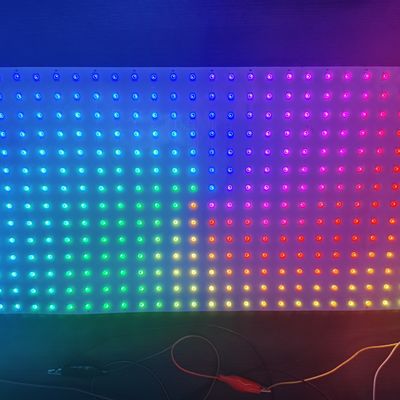 꿈 풀 컬러는 시트 RGB 5050SMD 개별적으로 주소 지정 가능형 디지털 백라이트를 이끌었습니다