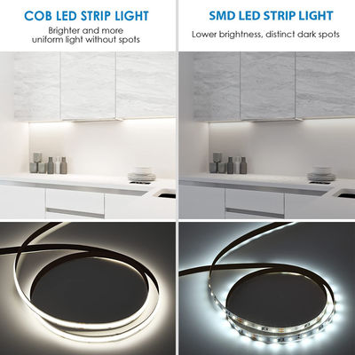2023 COB는 스트립에게 480leds 2700K 3000K 4000K 6000K 드오틀스 플렉시블 테이프 빛을 보내게 했습니다
