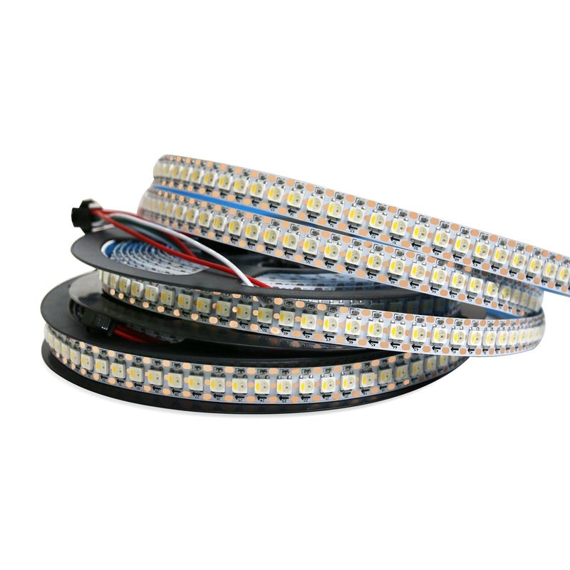 개별적으로 주도하는 신축성 스트립 주소 지정 가능형 꿈 리드된 컬러 광띠 5V 12V RGB SK6812