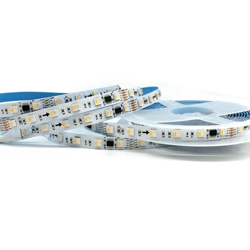 장식적 디지털은 스트립 디엠스 제어기에게 24V 마술 RGBW 60LEDs/M 야외 디엠스 led 라이트닝을 보내게 했습니다