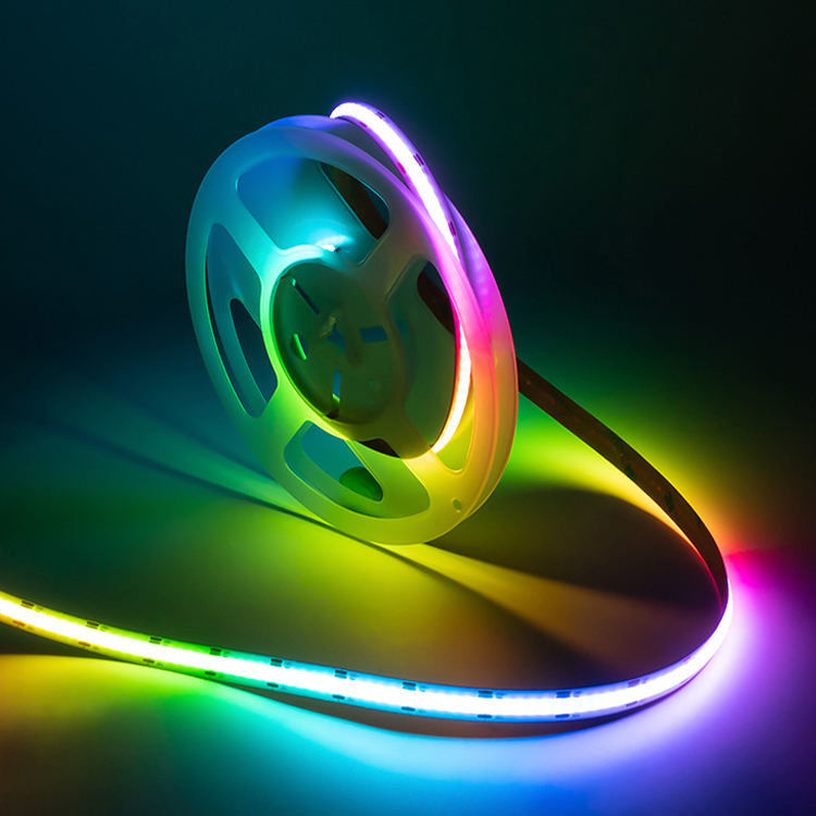 DC12V 24V 10 밀리미터 현명한 LED 스트립 라이트 꿈 풀 컬러 RGBW RGB COB 주도하 스트립